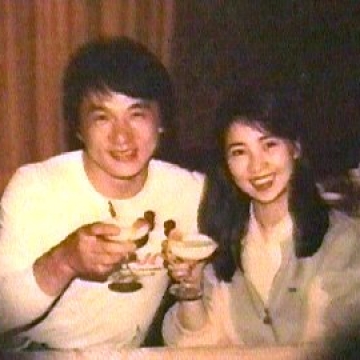 Lin Feng Jiao & Jackie Chan